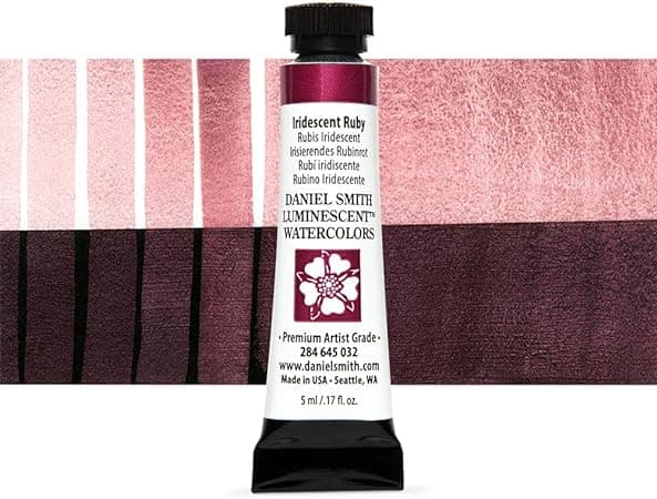Daniel smith watercolor Iridescent Ruby 5ml tube