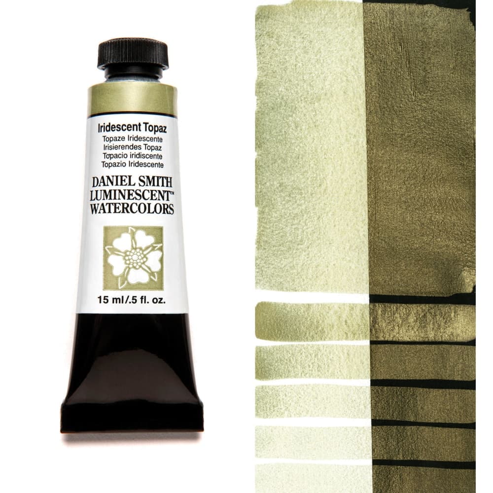 Daniel smith watercolor Iridescent Topaz 5ml tube