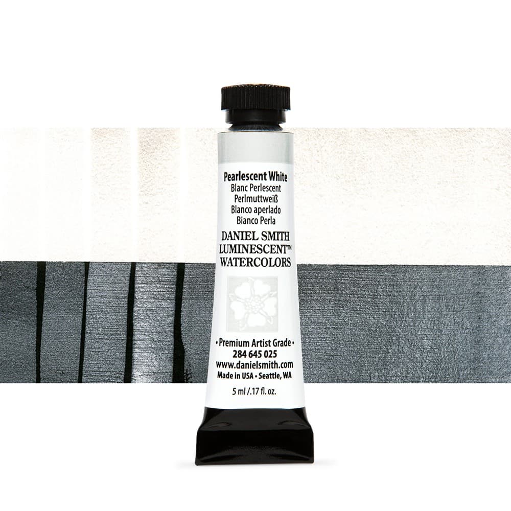 Daniel smith watercolor Pearlescent White 5ml tube
