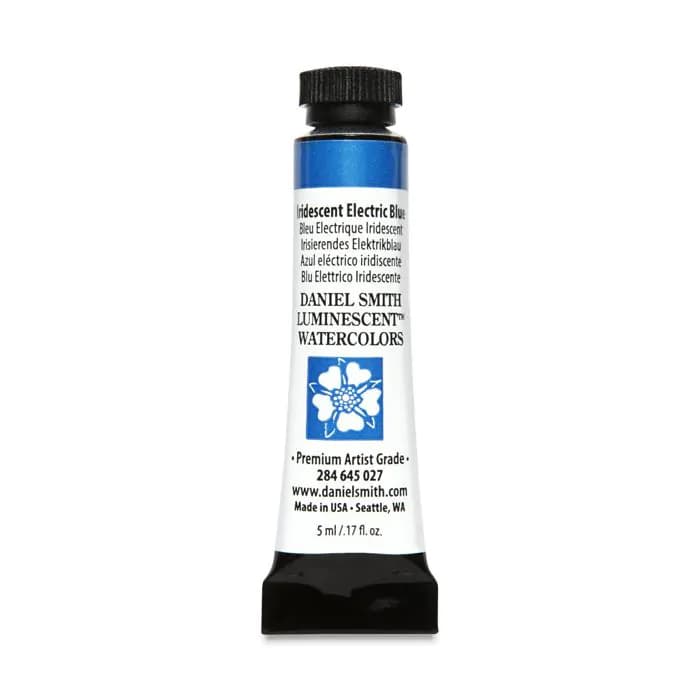 Daniel smith watercolor Iridescent Electric Blue 5ml tube