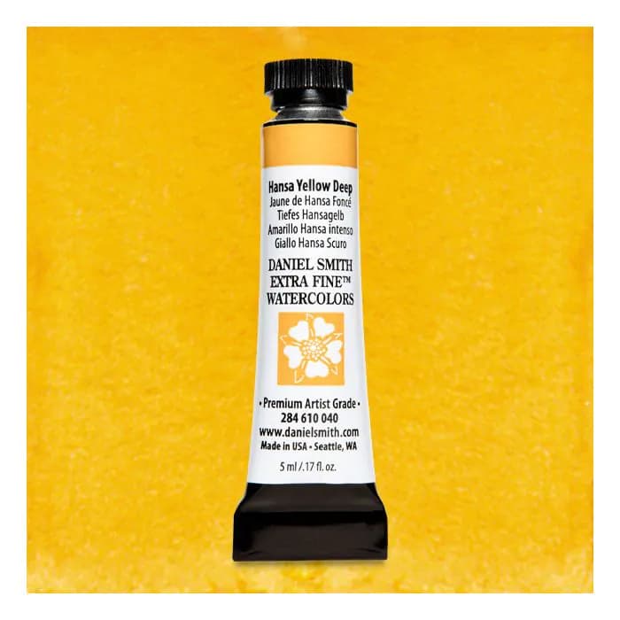 Daniel Smith Watercolor Hansa Yellow Deep 5ml Tube