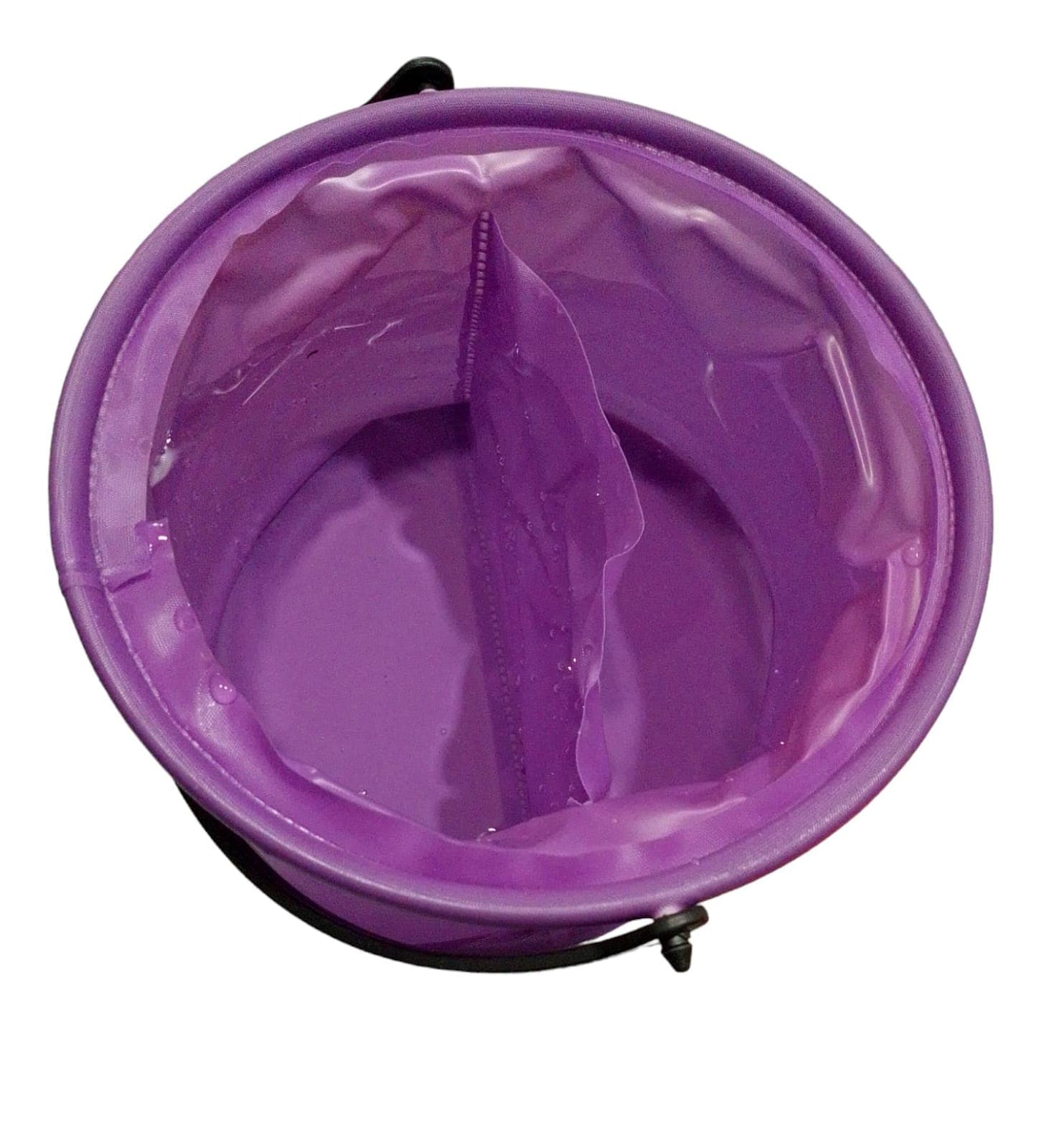 Portable plastic folding Bucket for painting, Brush Washing indoor/Outdoor Bucket- large size (violet Colour)