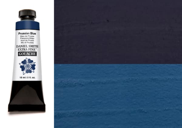 DANIEL SMITH Gouache Prussian Blue 15ml tube
