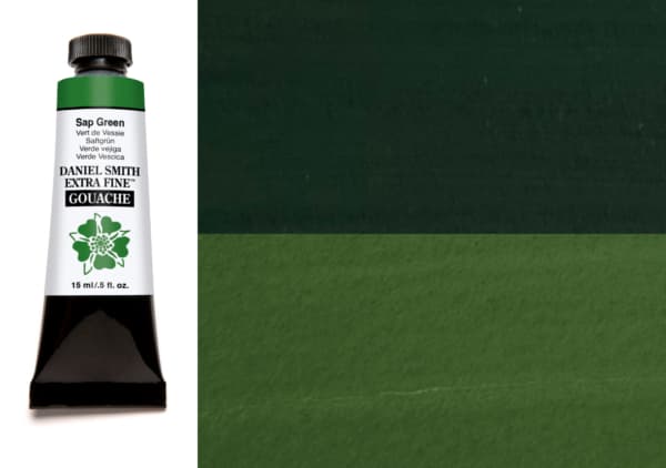 DANIEL SMITH Gouache Sap Green 15ml tube