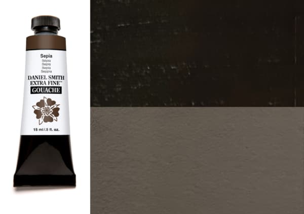 DANIEL SMITH Gouache Sepia 15ml tube