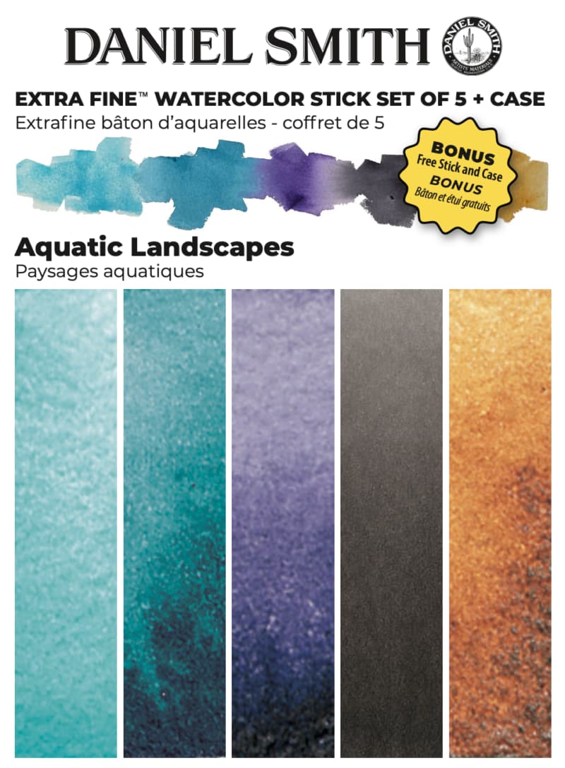 Daniel smith Watercolor Stick Set Aquatic Landscapes