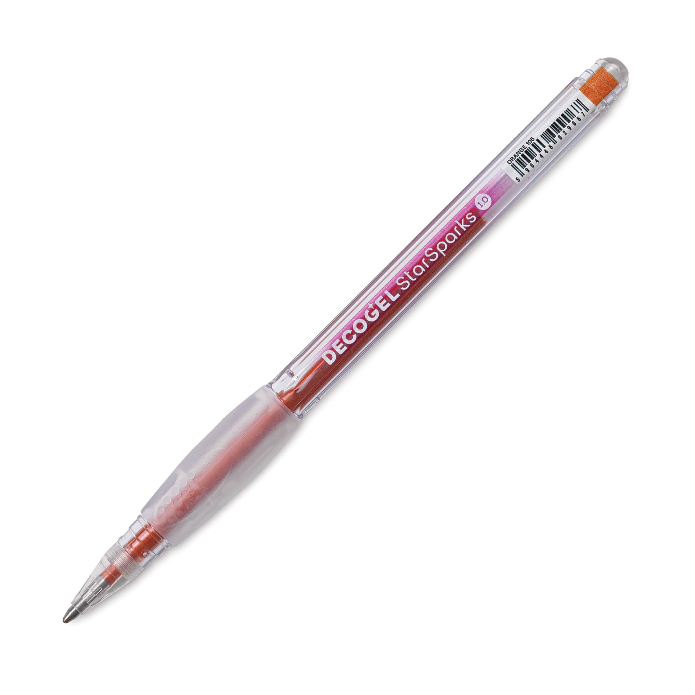 Karin Deco Gel Pen1.0 Star Sparks Orange