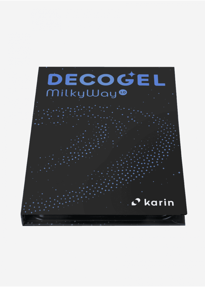 KARIN DECO GEL PEN SET 1.0 Milky Way 10 colors