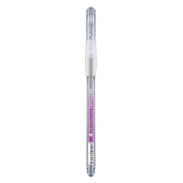 Karin Deco Gel Pen 1.0 Star Sparks Silver