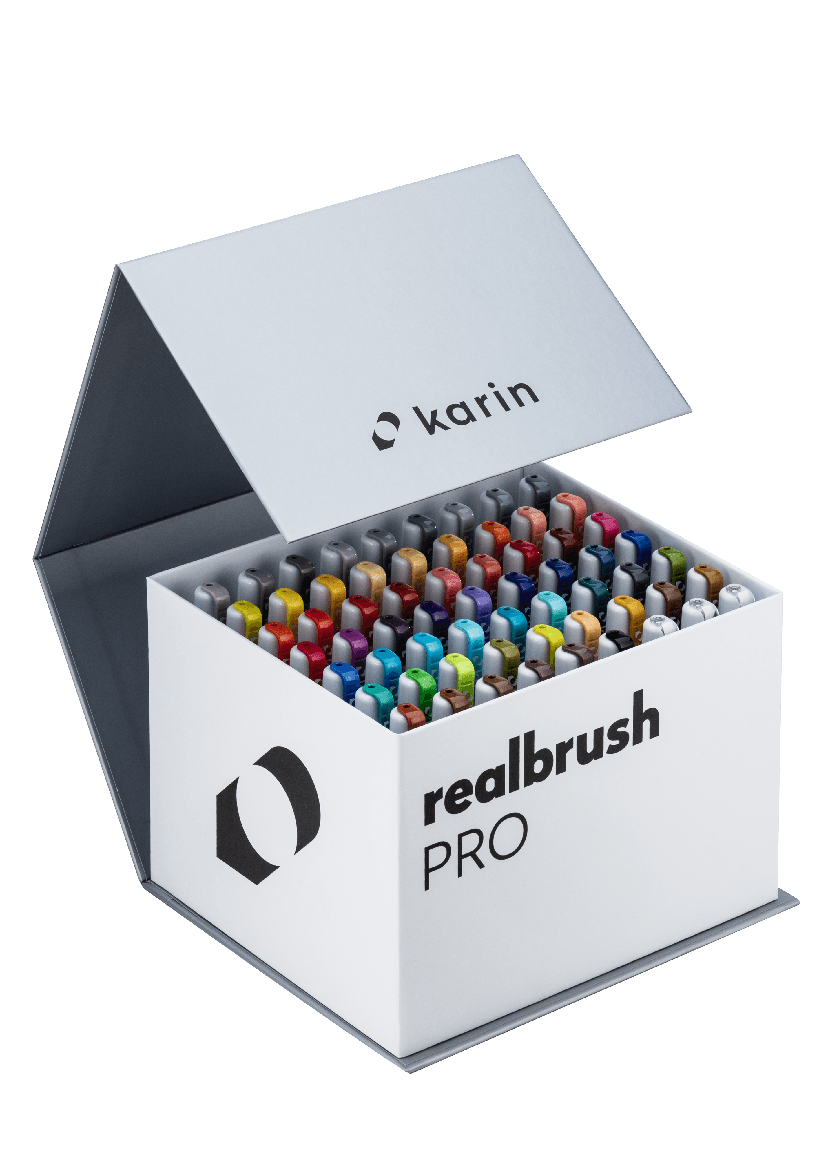 Karin Realbrush PRO Mega Box 60 colors + 3 blenders set