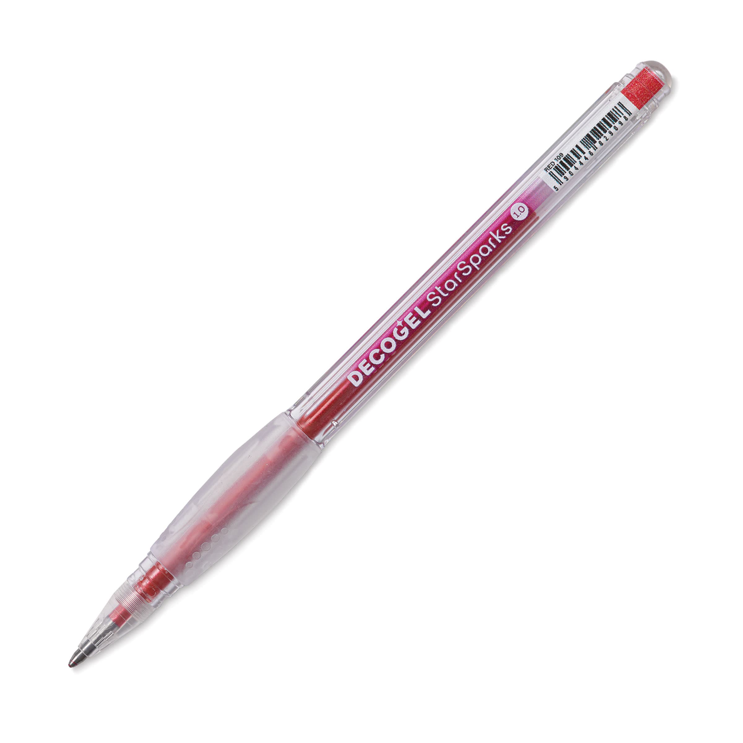 Karin Deco Gel Pen 1.0 Star Sparks Pen Red