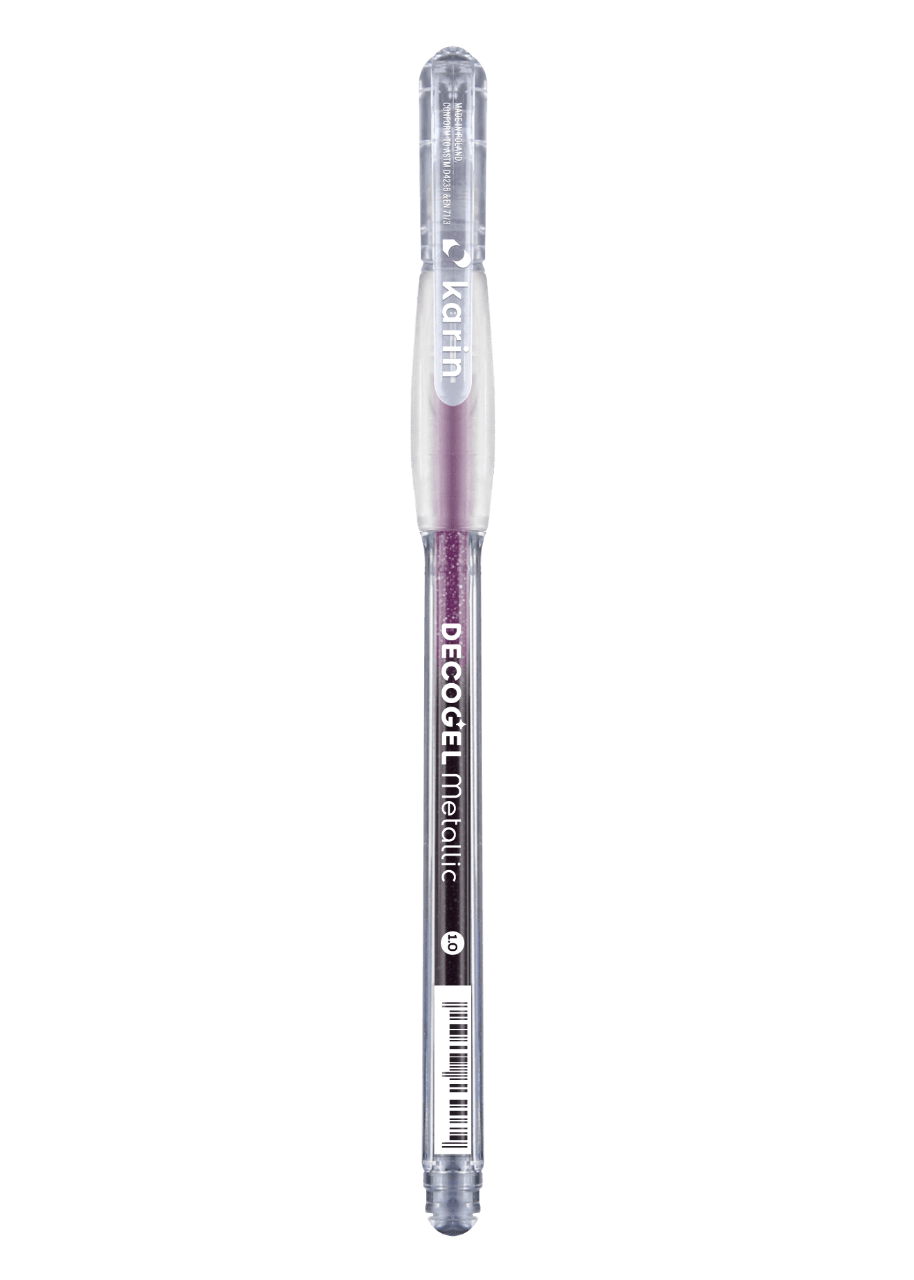 Karin Deco Gel Pen 1.0 Metallic B. Rose