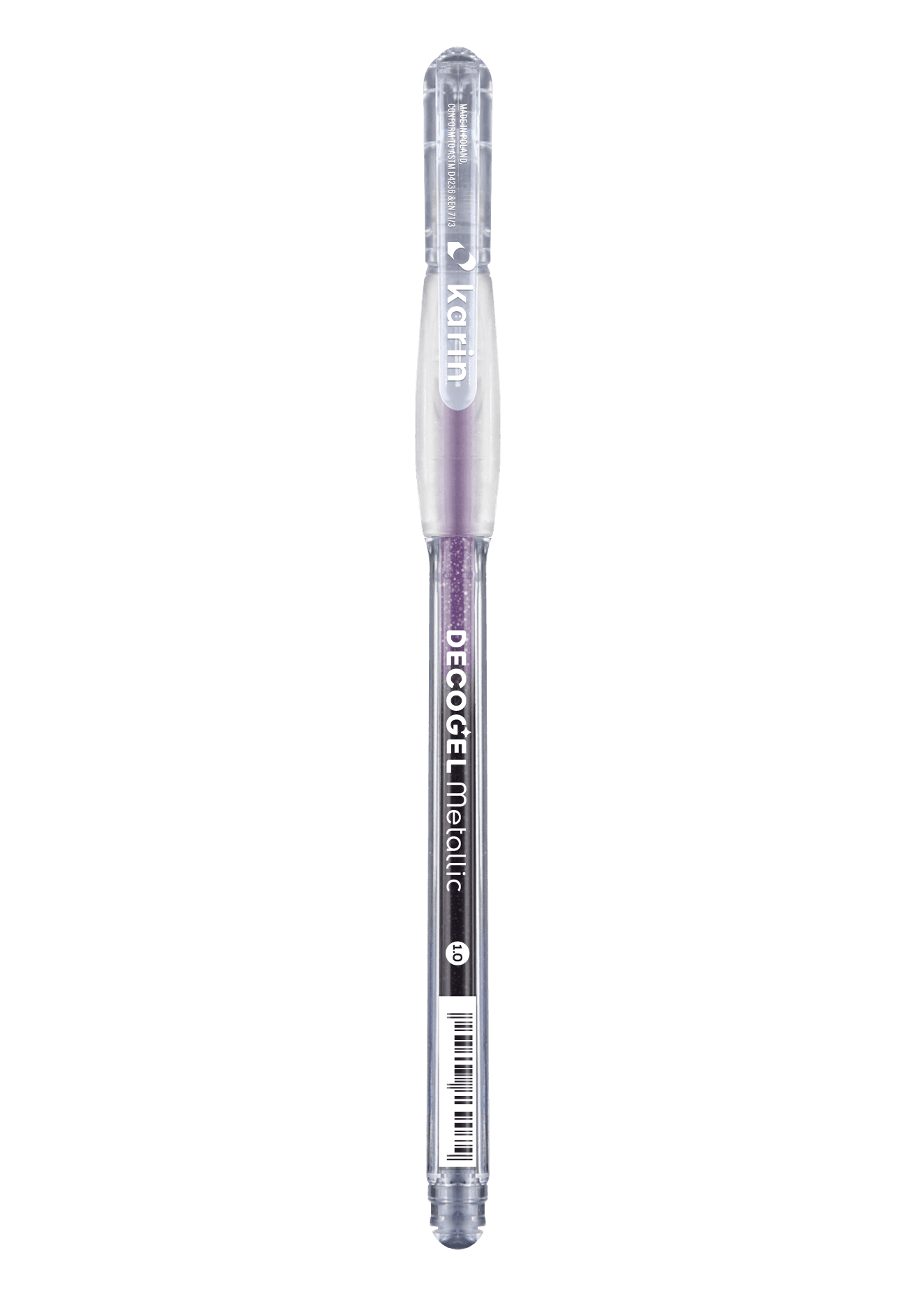 Karin Deco Gel Pen 1.0 Metallic L. Violet