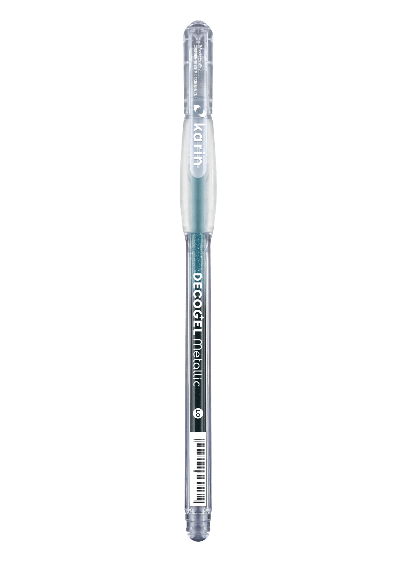 Karin Deco Gel Pen 1.0 Metallic S.Blue