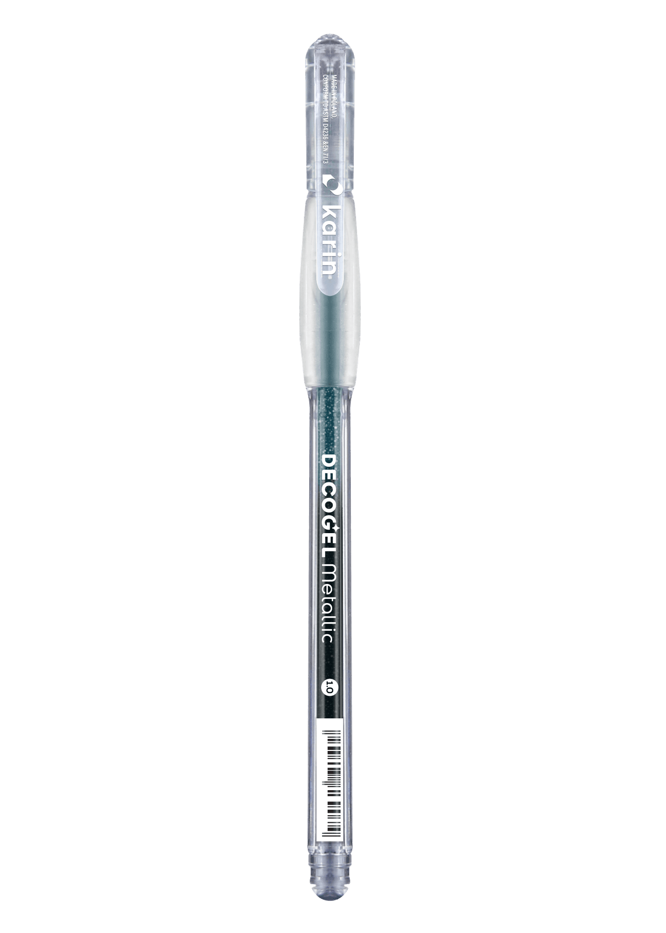 Karin Deco Gel Pen 1.0 Metallic T. Blue