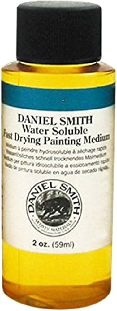 Daniel Smith Water Soluble Fast Drying painting Medium Oil, 2oz/59ml