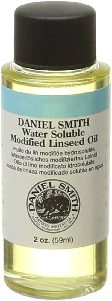 Daniel Smith Water Soluble Modified Linseed Oil, 2oz/59ml