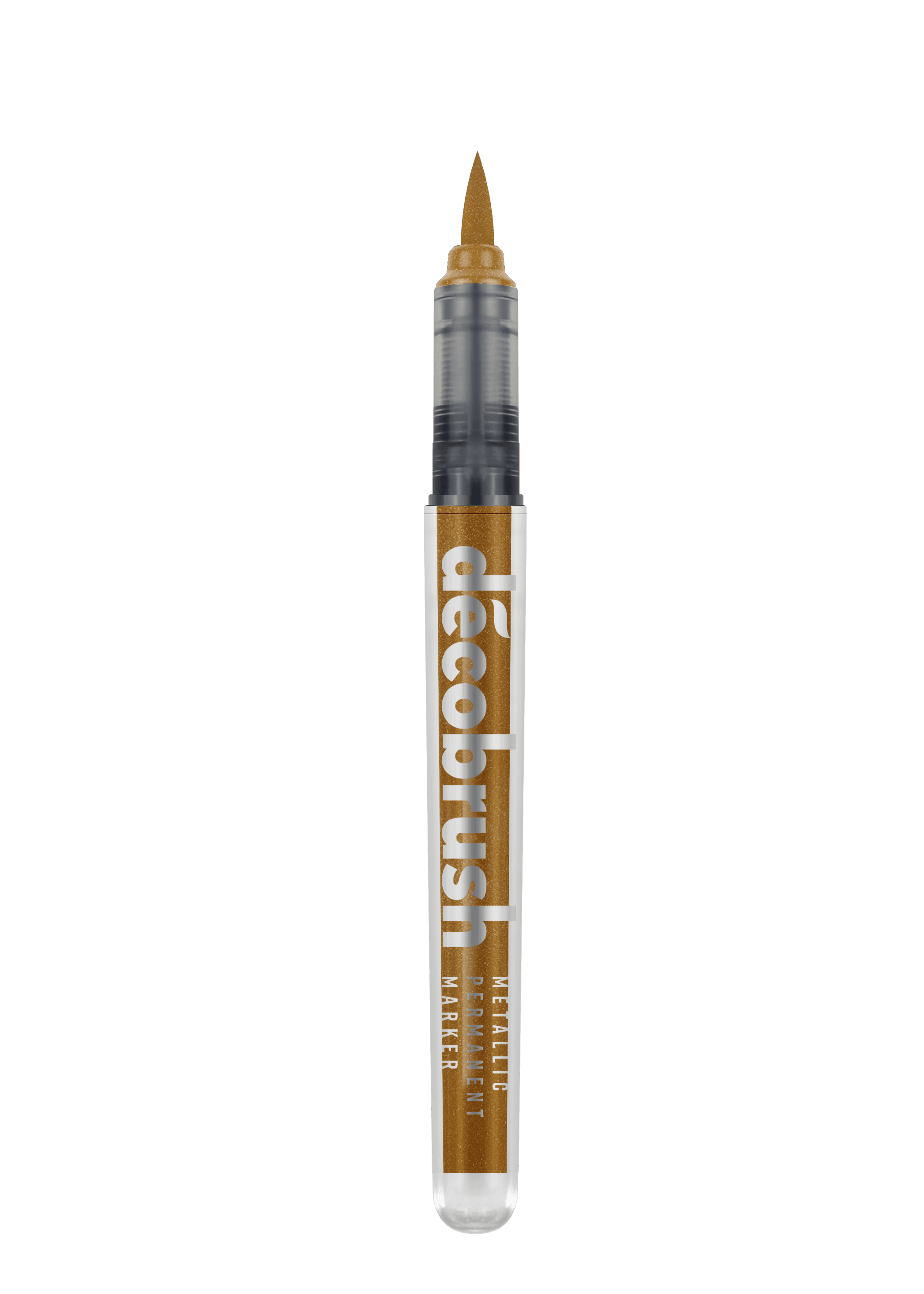 Karin Deco Brush Metallic Marker- Red Gold Colour