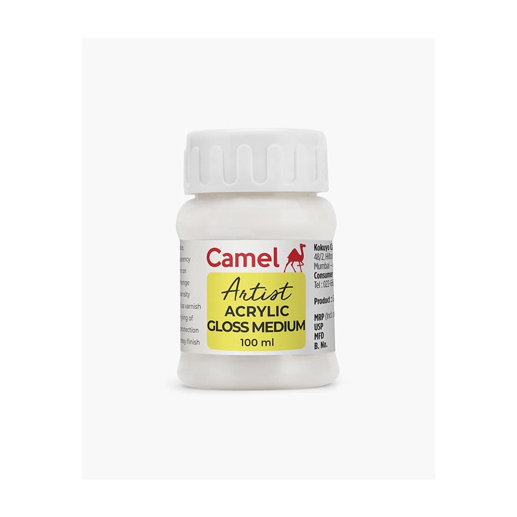 Camel Acrylic Gloss Medium -100ml bottle