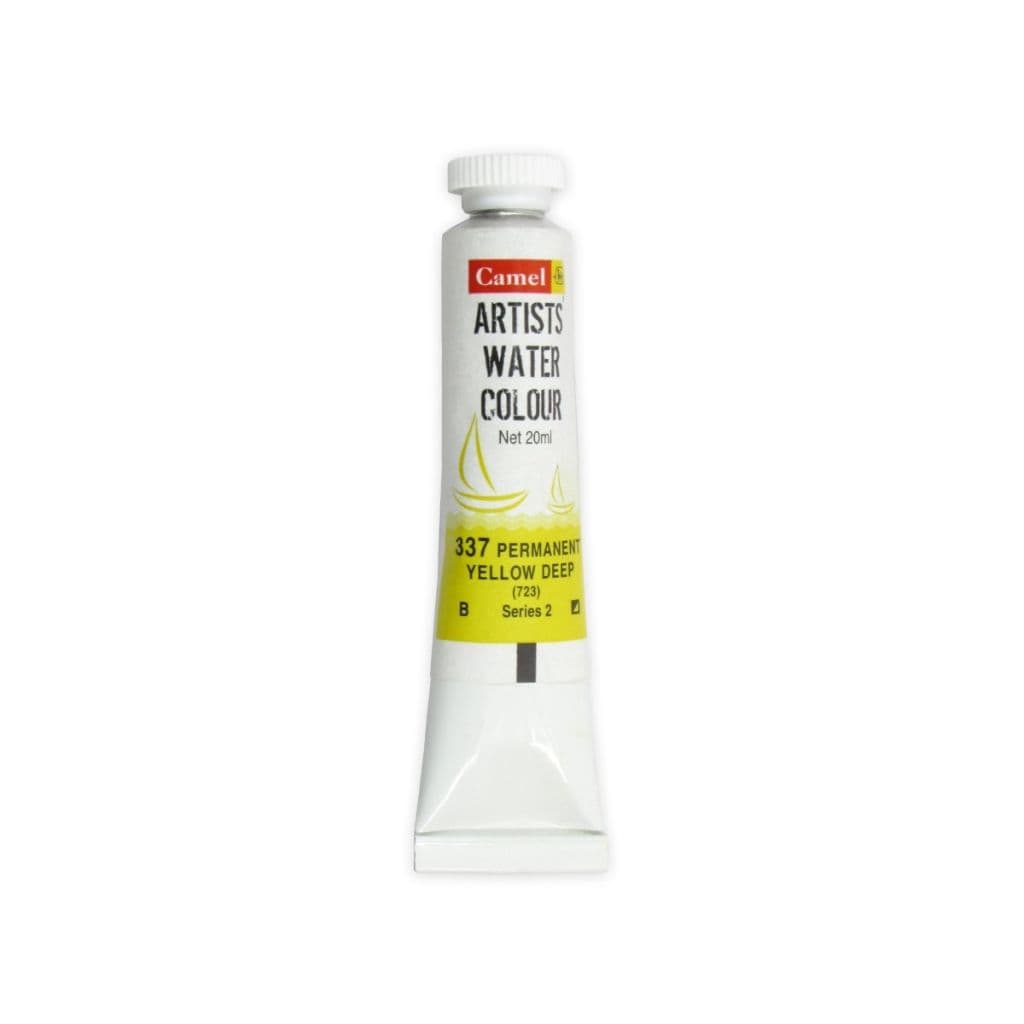 Camel Artist Water Color Permanent Yellow Deep Tube 20ml
