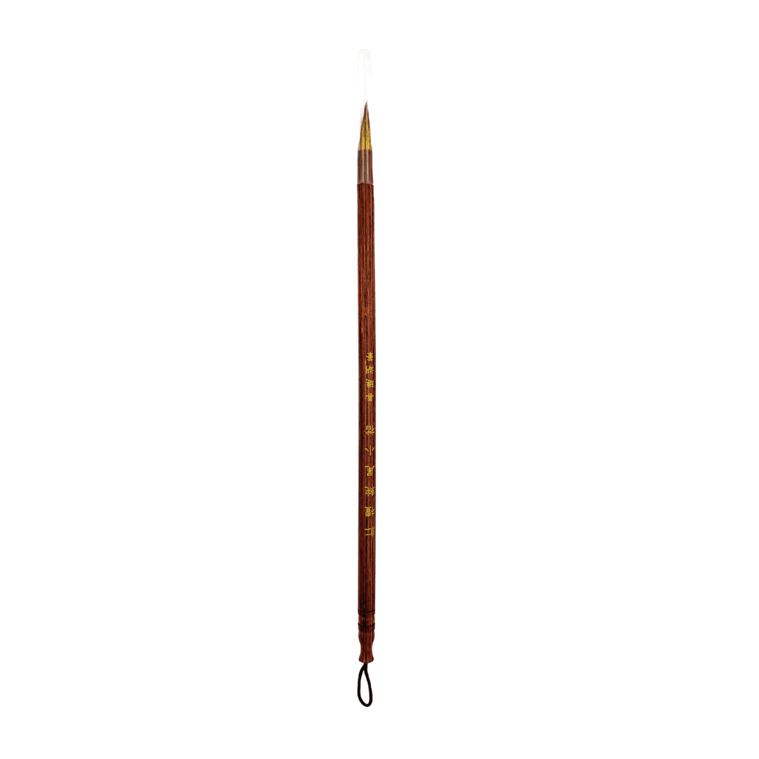 Chinese Mop Brush (Pointed tip & Long Handle) for Calligraphy & Watercolors