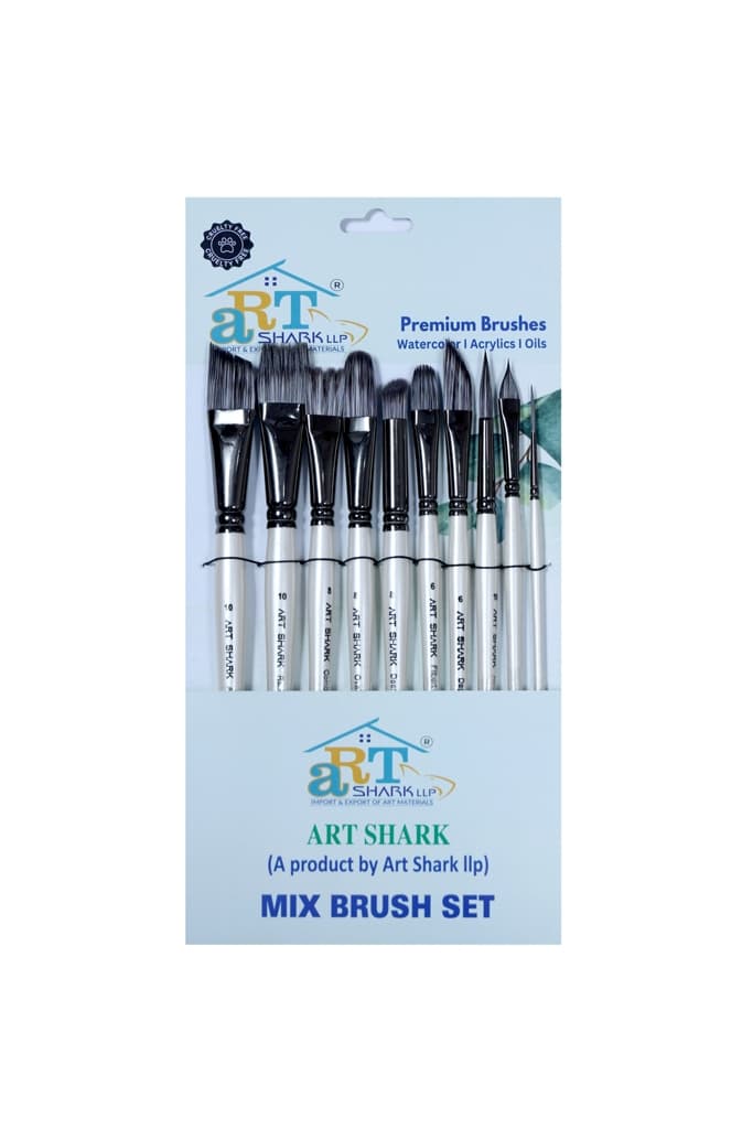 ART Shark Mix Brush Set of 10