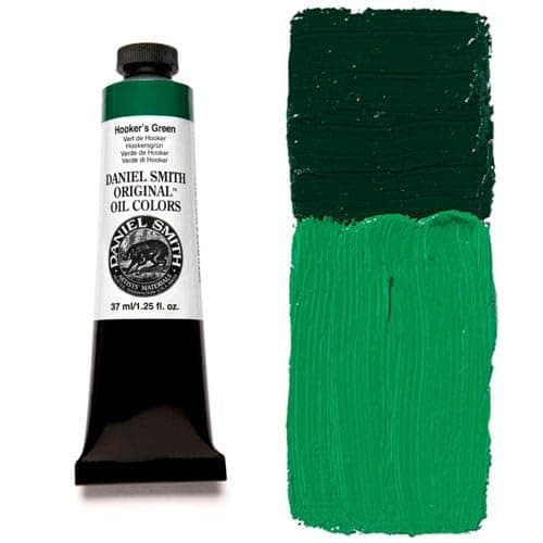 Daniel Smith Oil Color Hooker's Green 37ml Tube
