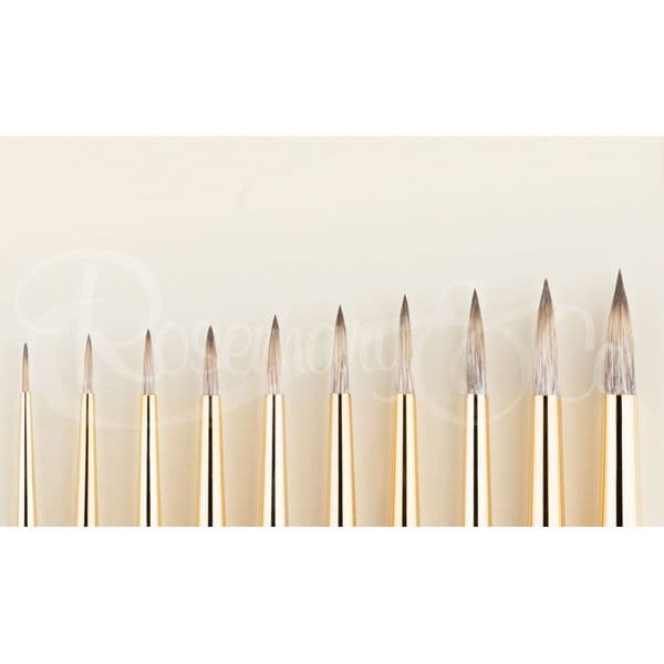 ROSEMARY ECLIPSE POINTED ROUND SIZE 3 (SHORT HANDLE)