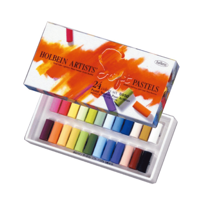 Holbein Soft Pastel 24 Color Set