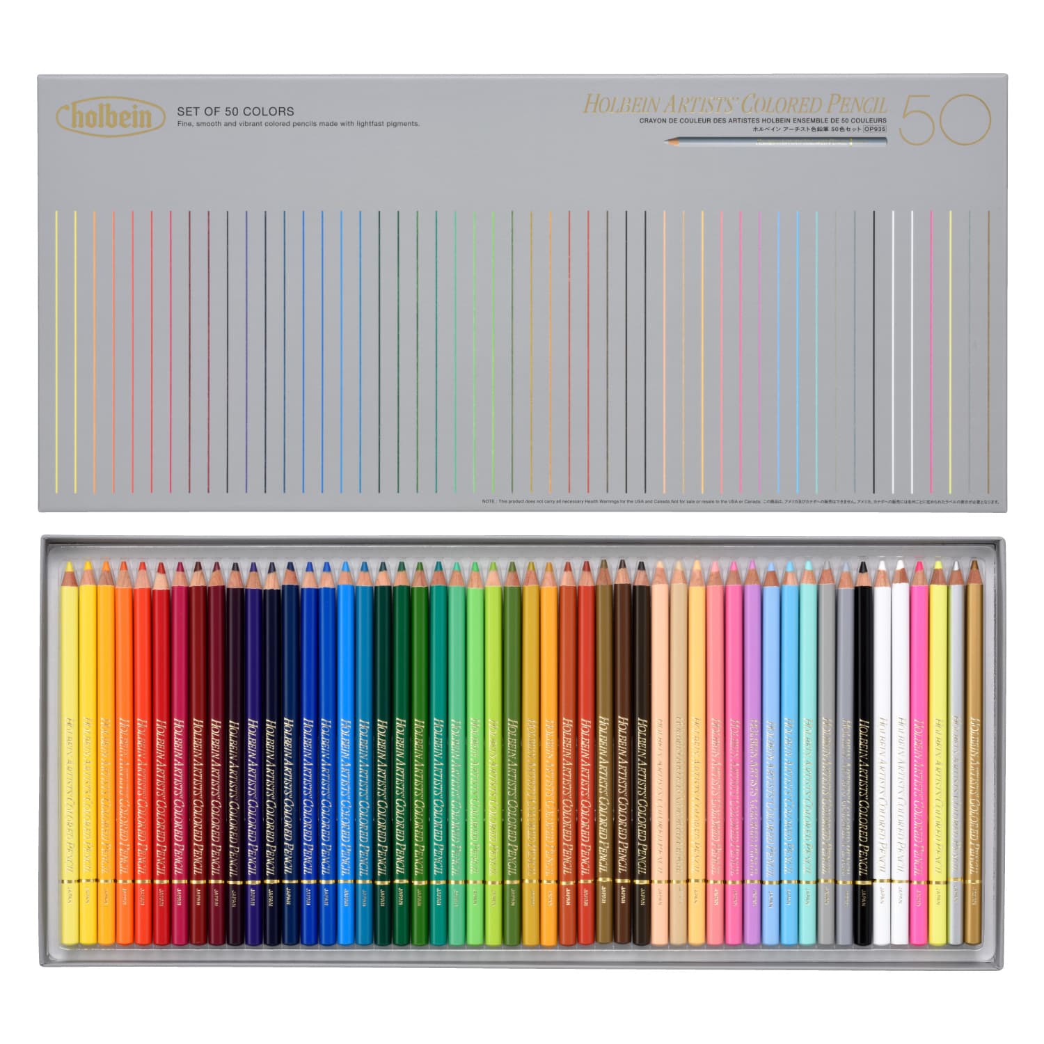 Holbein Artist Color Pencil Set of 50C (OP935)