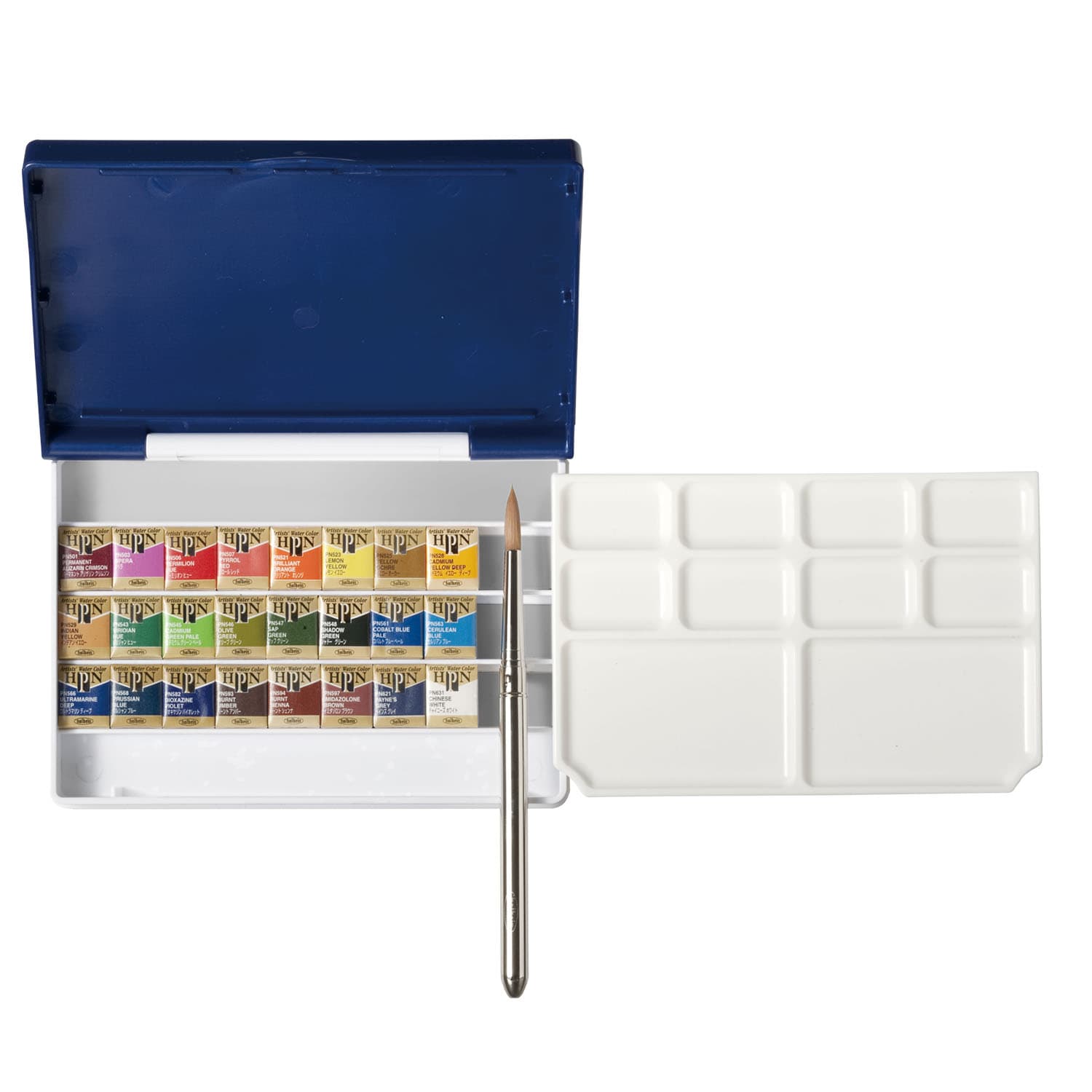 Holbein Artist Half Pan Watercolor Set of 24 (PN697)