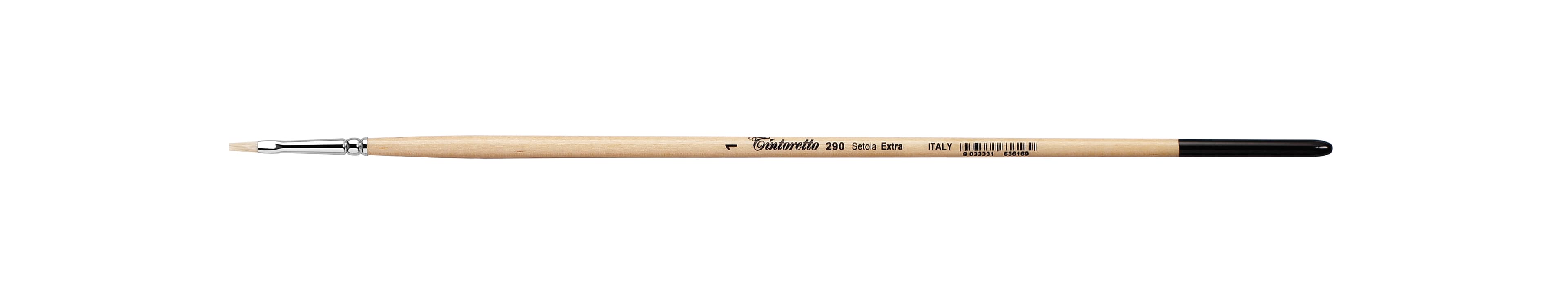 Tintoretto Setola Extra Bristle Flat Brush Series 290, Size-1