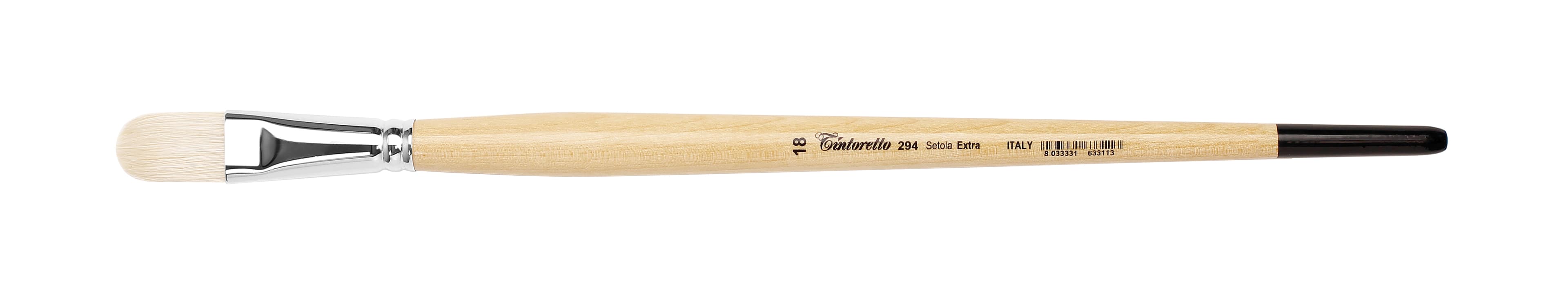 Tintoretto Setola Extra Bristles Filbert Brush Series 294, Size-18