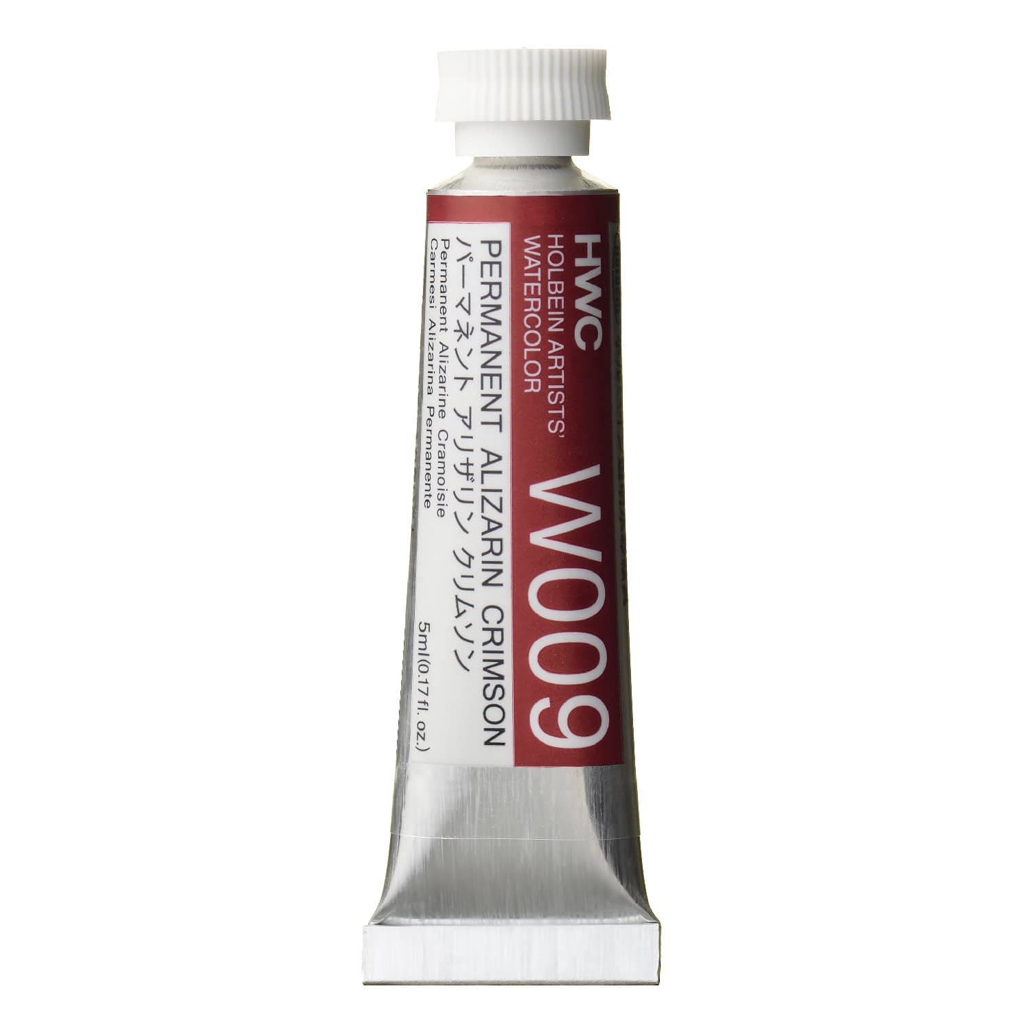 Holbein Watercolor Perm. Alizarin Crimson C, 5ml Tube, W009