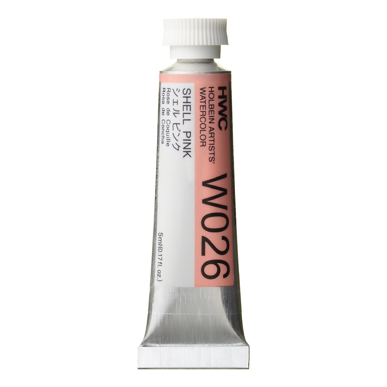Holbein Watercolor Shell Pink A, 5ml Tube, W026
