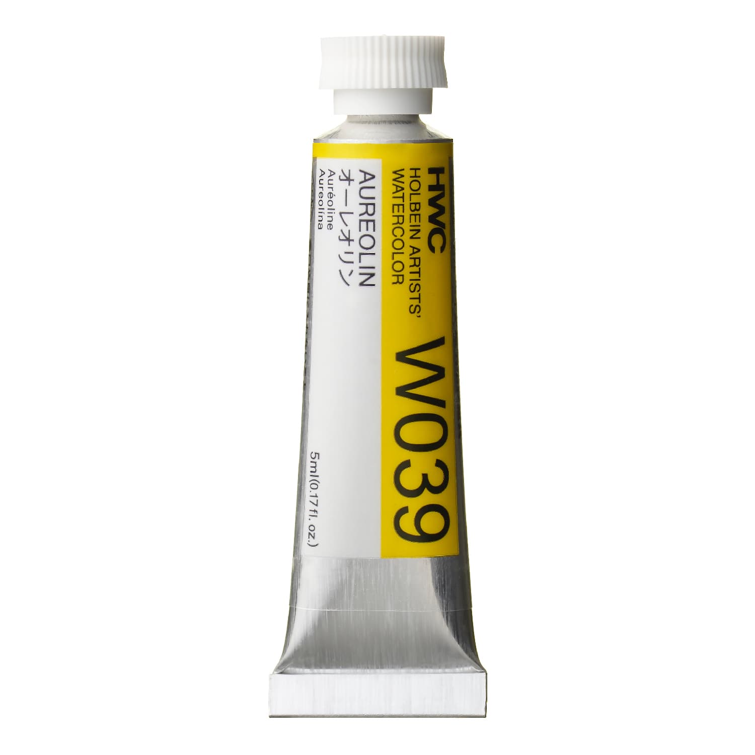 Holbein Watercolor Aureolin D, 5ml Tube, W039