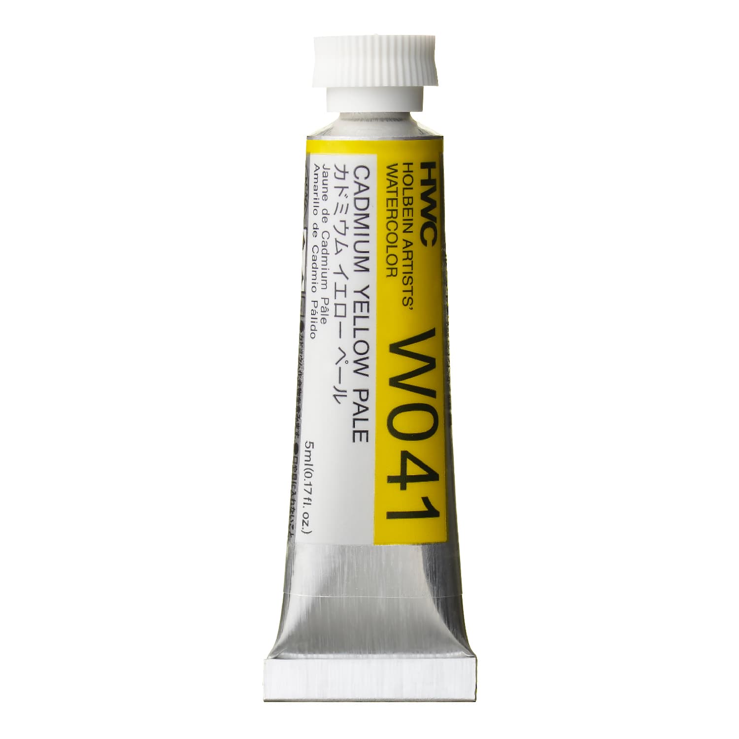 Holbein Watercolor Cadmium Yellow Pale C, 5ml Tube, W041