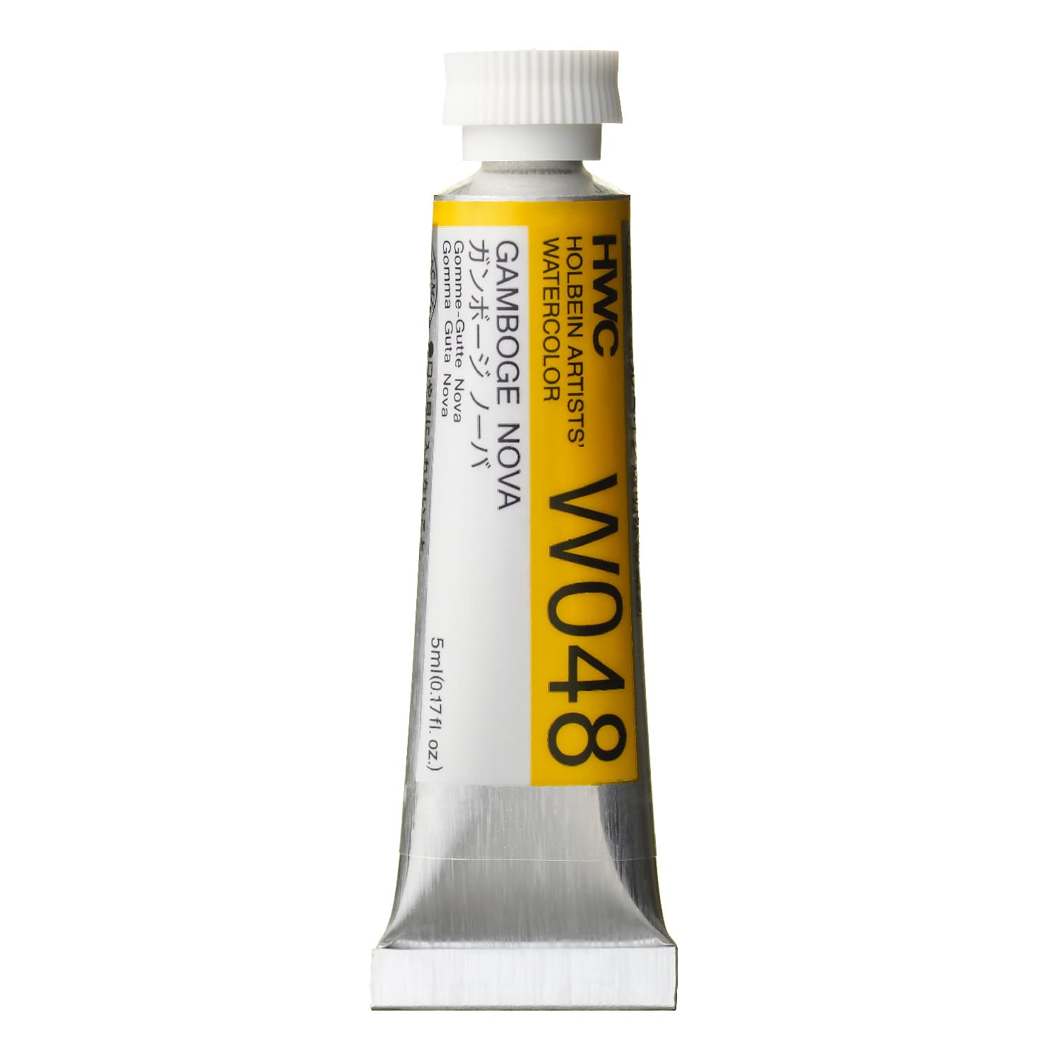 Holbein Watercolor Gamboge Nova B, 5ml Tube, W048