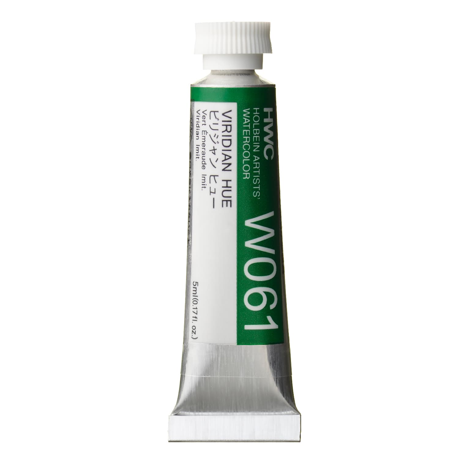 Holbein Watercolor Viridian Hue A, 5ml Tube, W061