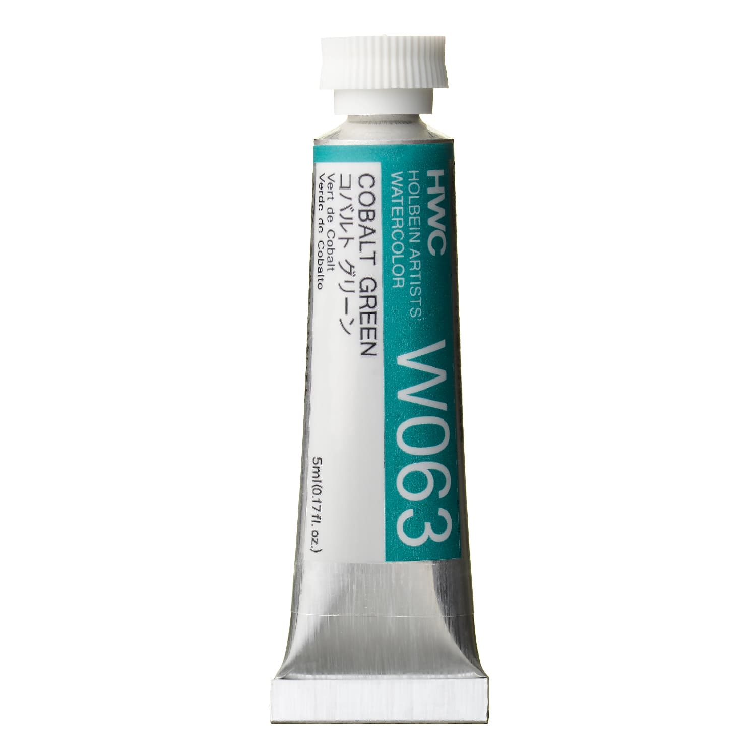 Holbein Watercolor Cobalt Green D, 5ml Tube, W063