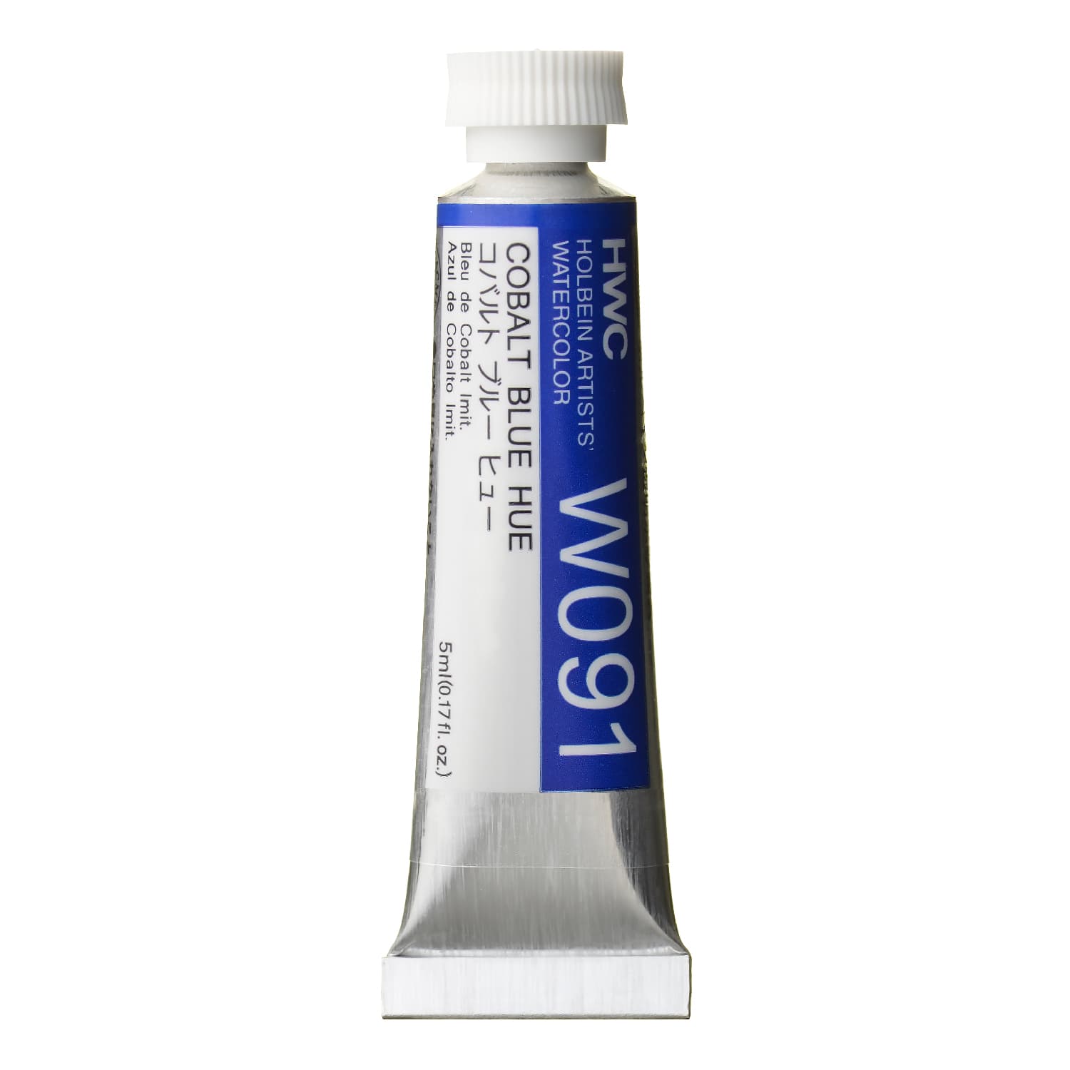 Holbein Watercolor Cobalt Blue Hue A, 5ml Tube, W091