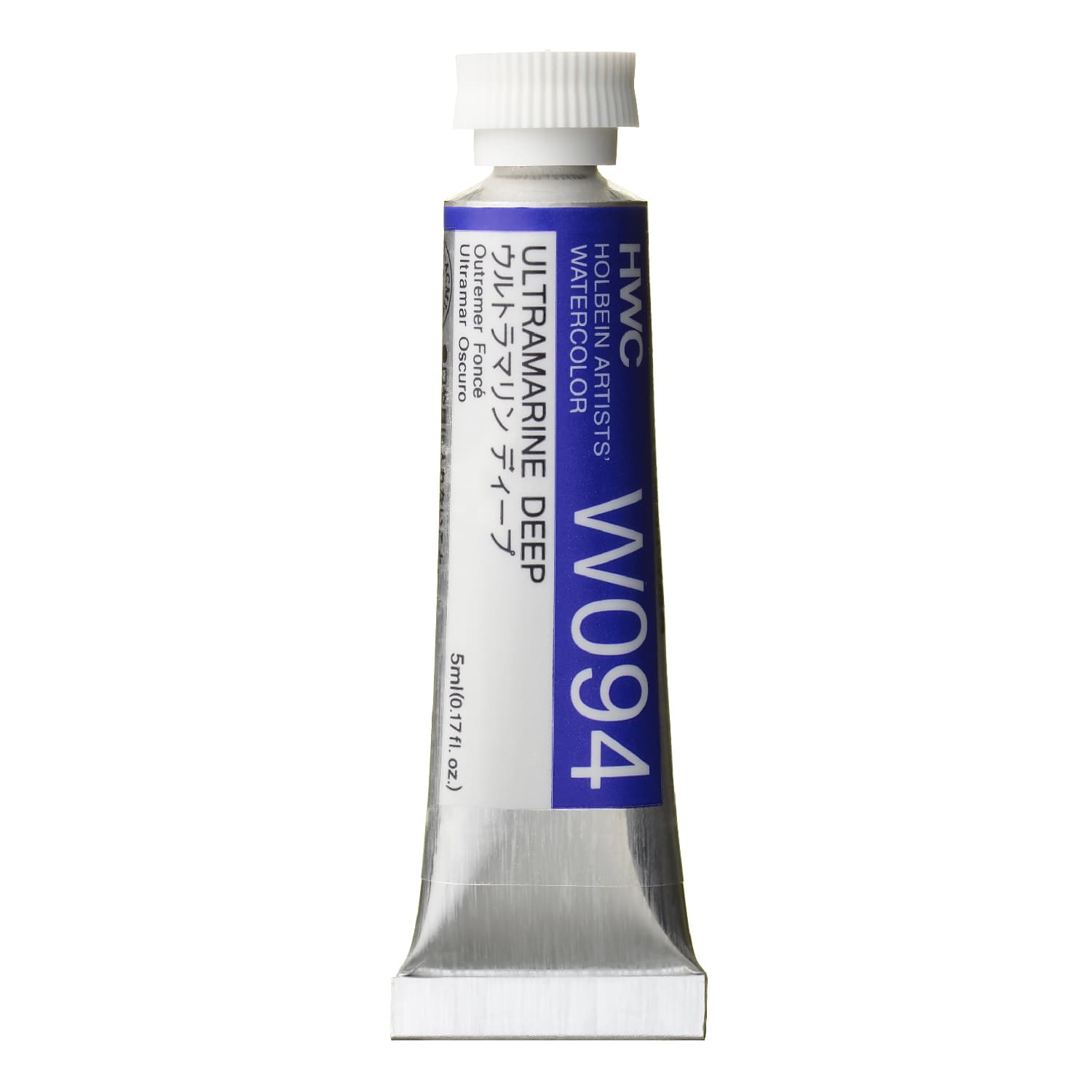 Holbein Watercolor Ultramarine Deep A, 5ml Tube, W094