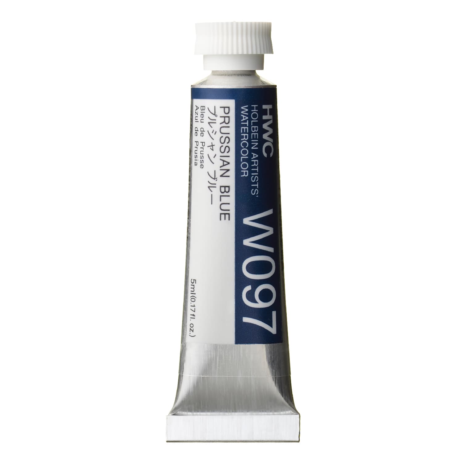 Holbein Watercolor Prussian Blue A, 5ml Tube, W097