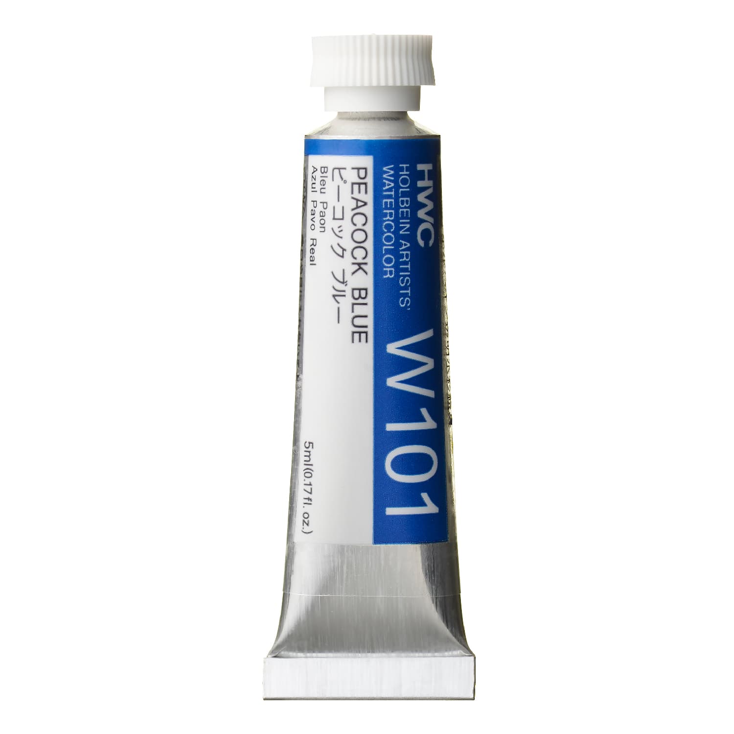 Holbein Watercolor Peacock Blue A, 5ml Tube, W101