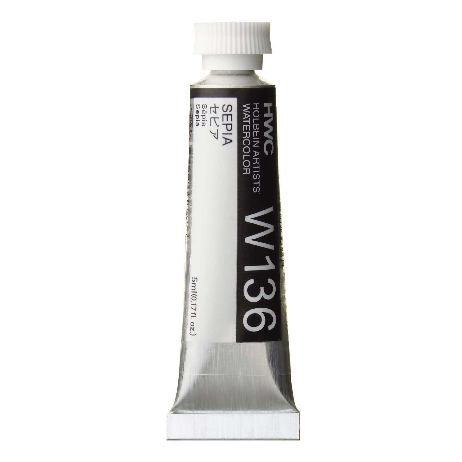 Holbein Watercolor Sepia A, 5ml Tube, W136
