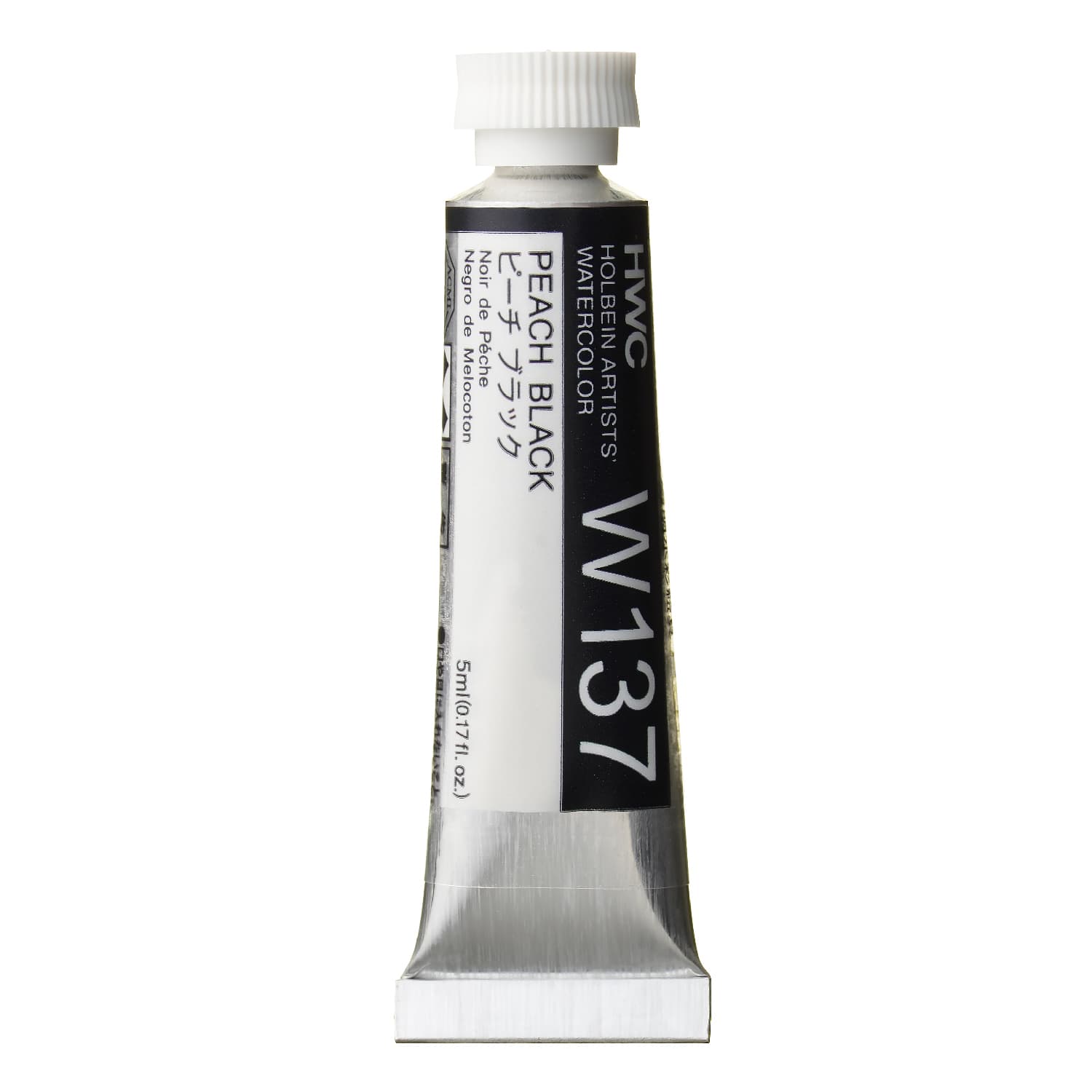 Holbein Watercolor Peach Black A, 5ml Tube, W137