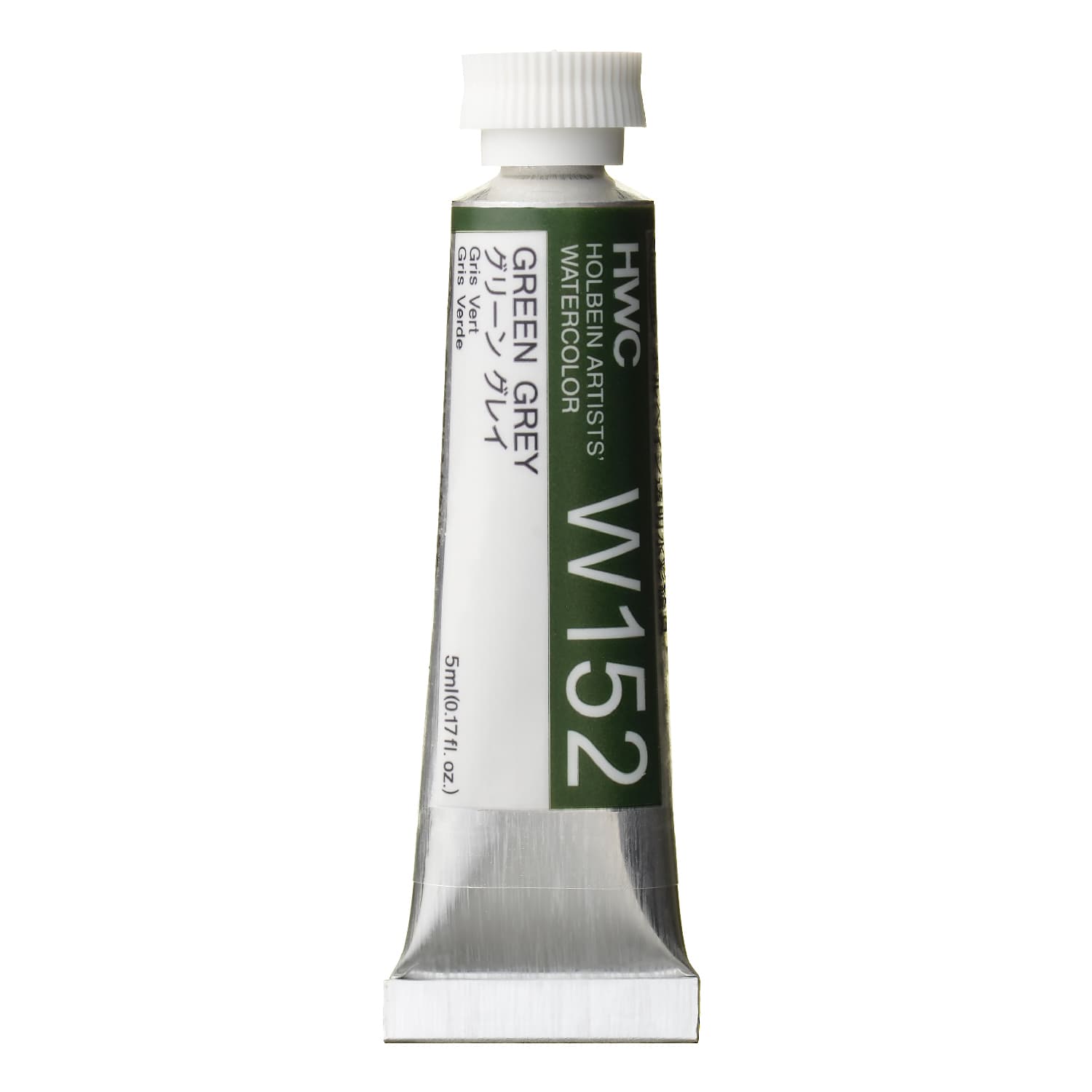 Holbein Watercolor Green Grey A, 5ml Tube, W152