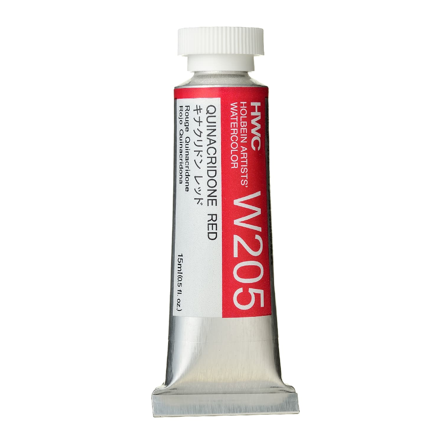 Holbein Artist Watercolor Quinacridone Red C,15ml Tube, W205