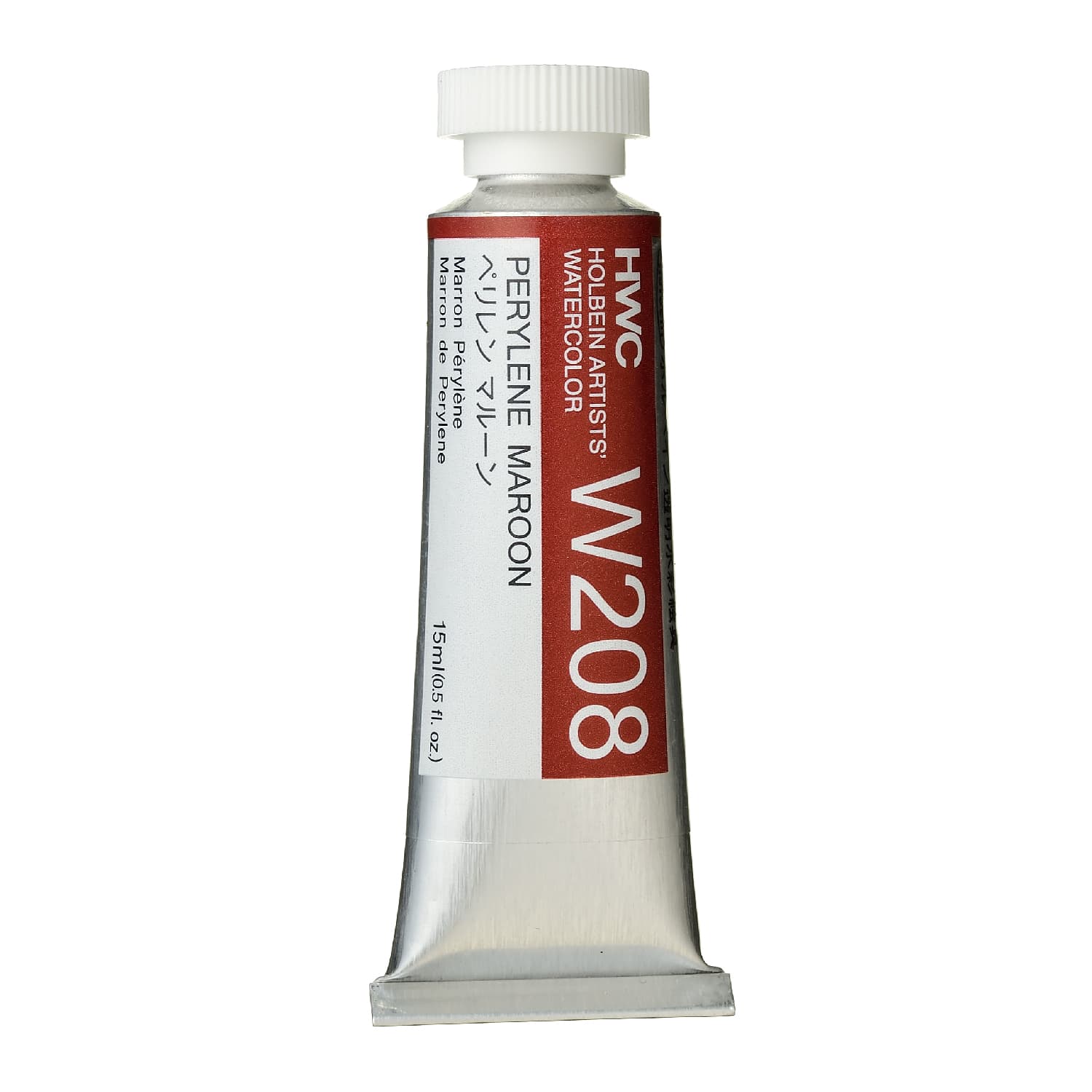 Holbein Watercolor Perylene Maroon B,15ml Tube, W208