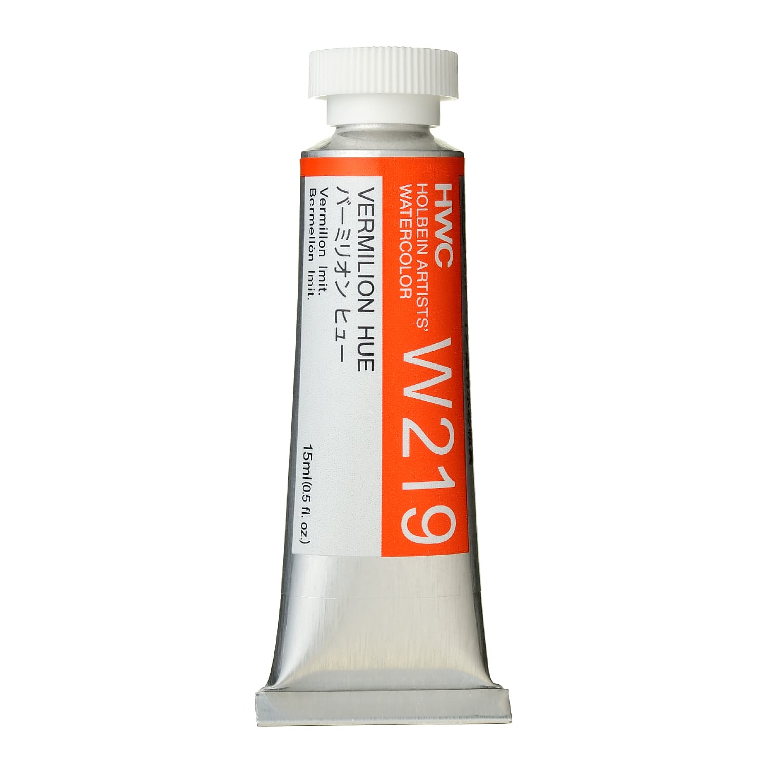 Holbein Watercolor Vermilion Hue A,15ml Tube, W219